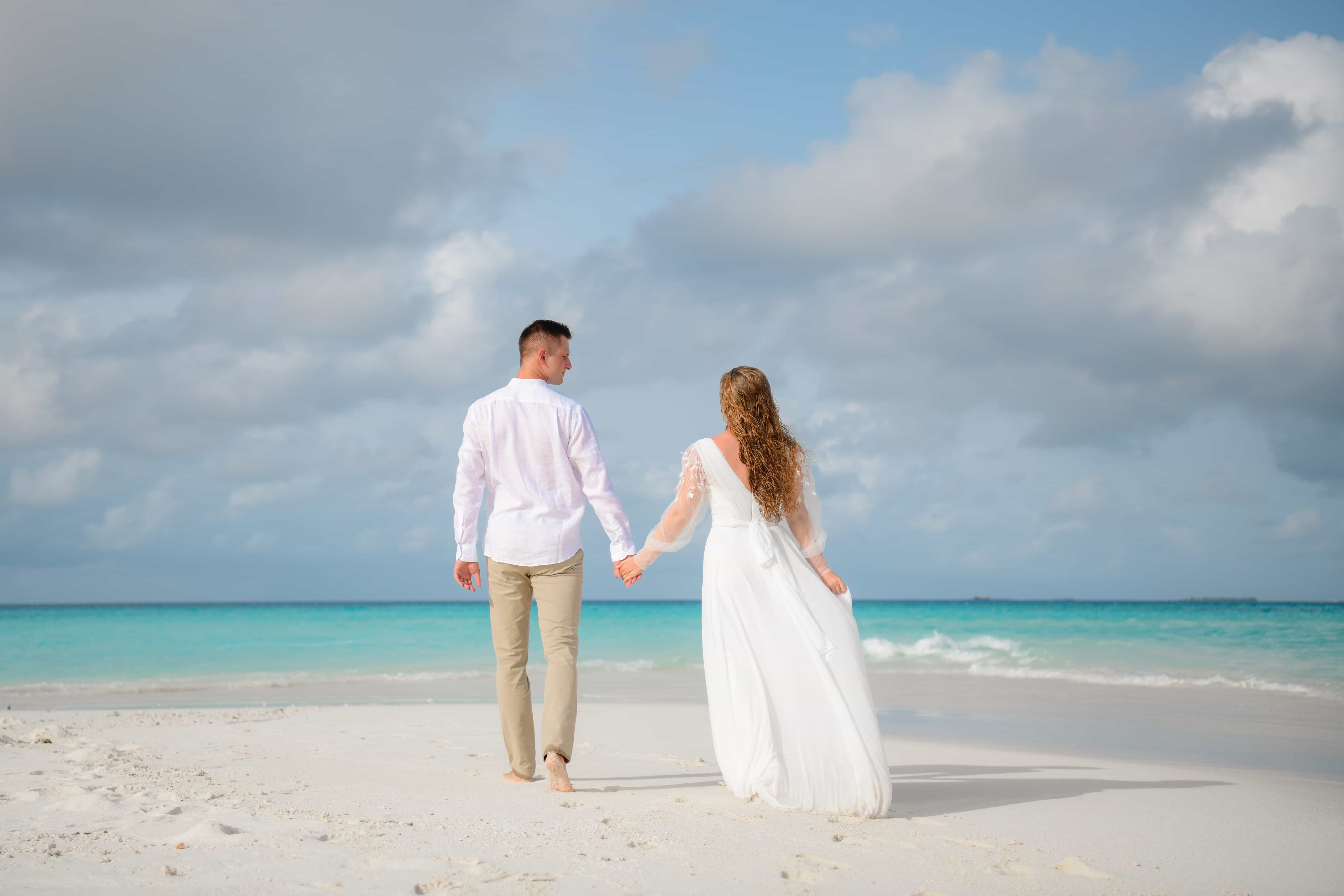 Sandbank wedding