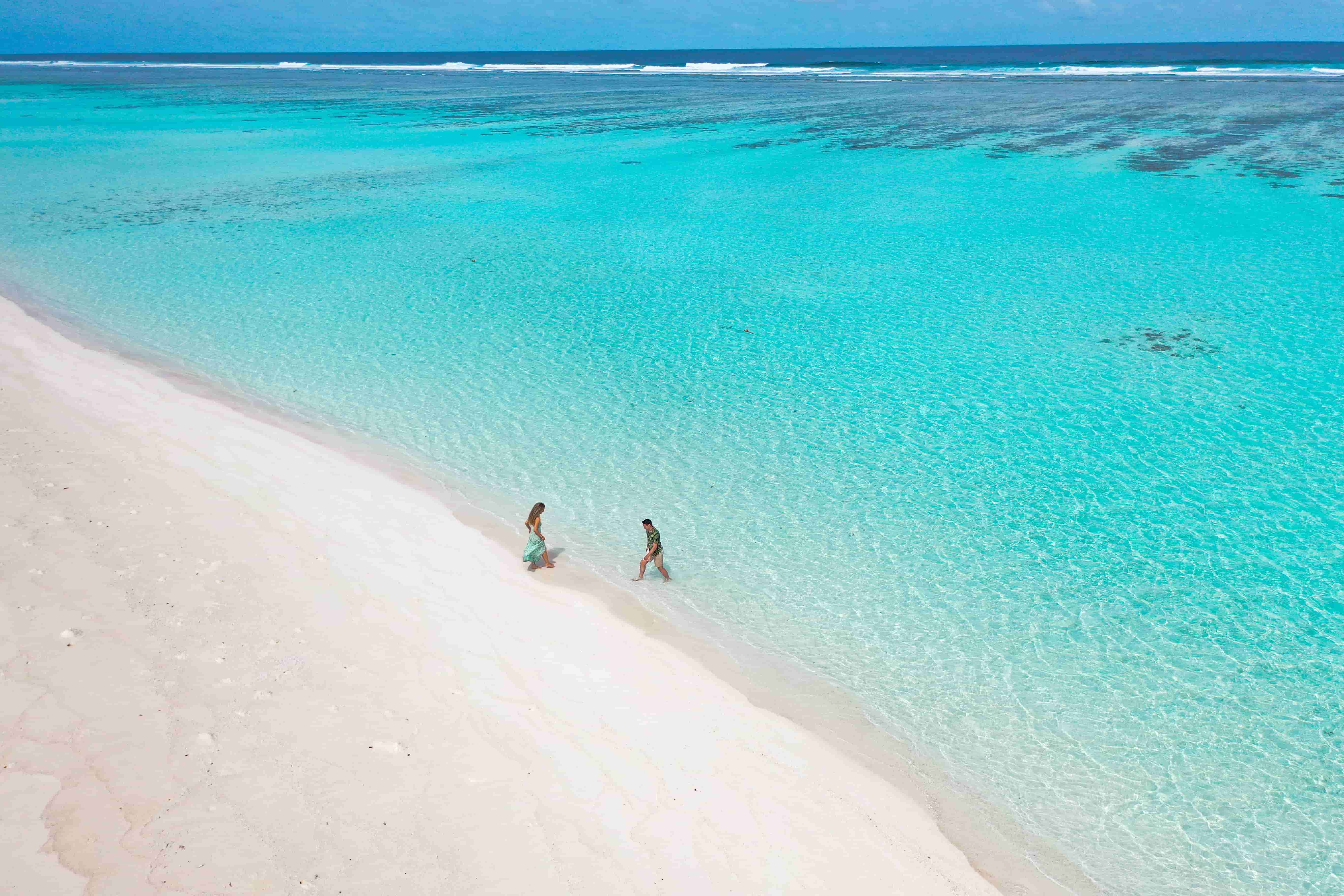Soft sand beach
